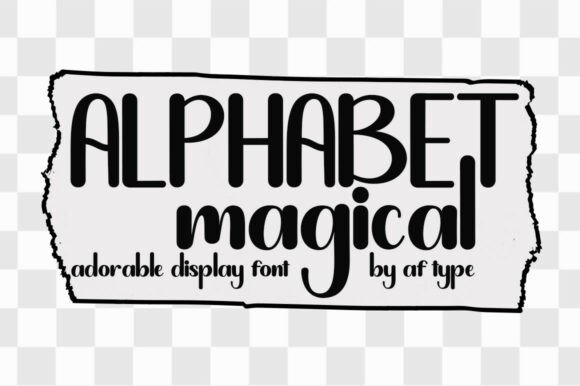 Alphabet Magical: A Handwritten Font for Memorable Brands
