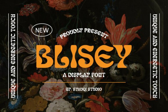 Blisey: The Retro Display Font for Bold Branding