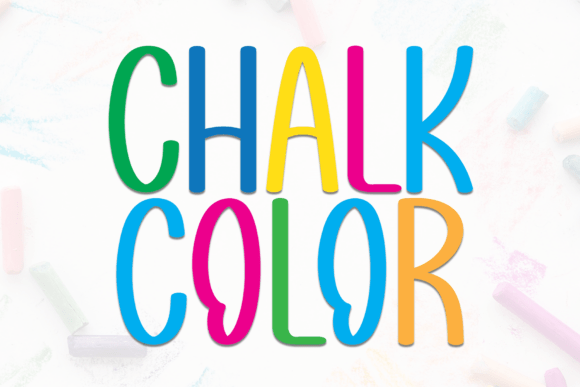 Chalk Color Typeface: Elevating Digital Branding