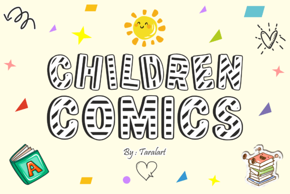 Children Comics Font Review for Playful Branding