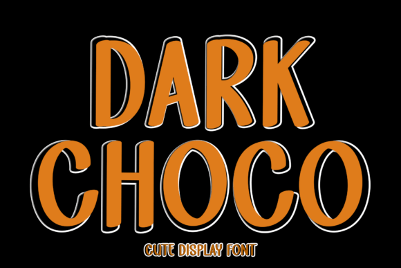 Dark Choco Font Review for Campaign Design