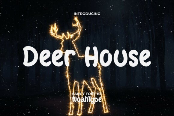 Deer House Font: The Cute Typeface for Small Business Branding
