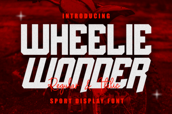 Designing Bold Headlines with Wheelie Wonder Typeface