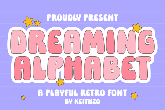 Dreaming Alphabet: A Retro Display Font for Makers