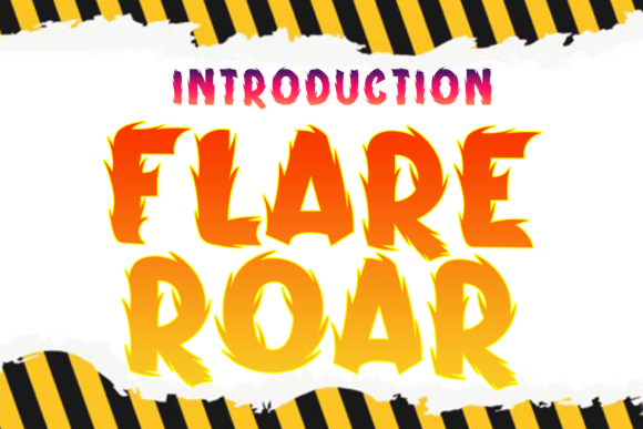 Flare Roar Font Review: A Quirky Display Choice for Brands