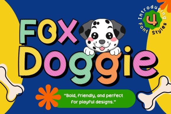 Fox Doggie: A Playful Display Font for Small Business Branding