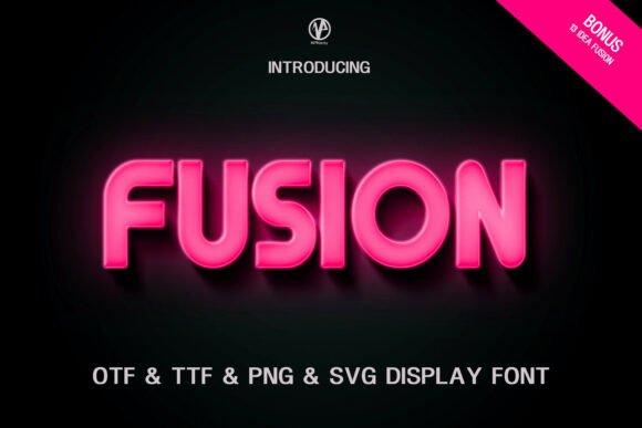 Fusion: The Minimal Display Font for Modern Campaigns