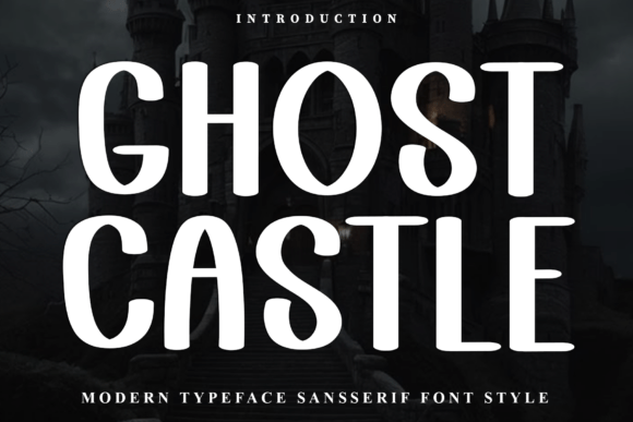 Ghost Castle: A Festive Display Font for Holiday Makers