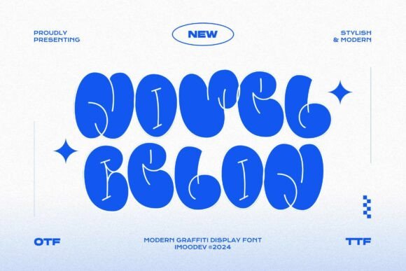 Novel Celon: The Bold Display Font for Modern Brands