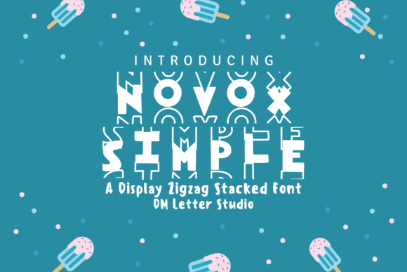 Novox Simple: A Bold Display Font for Web Headers