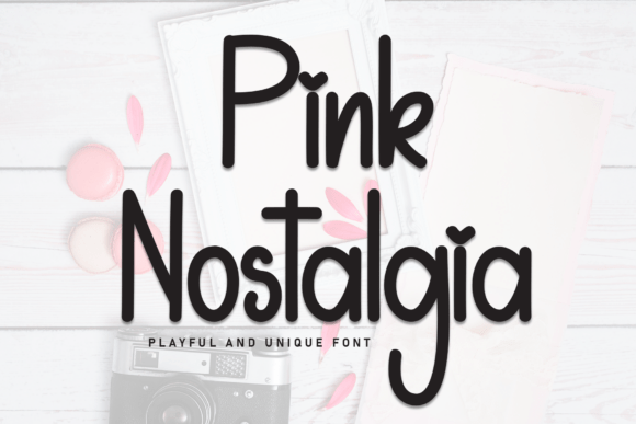 Pink Nostalgia: The Display Font for Scroll-Stopping Branding