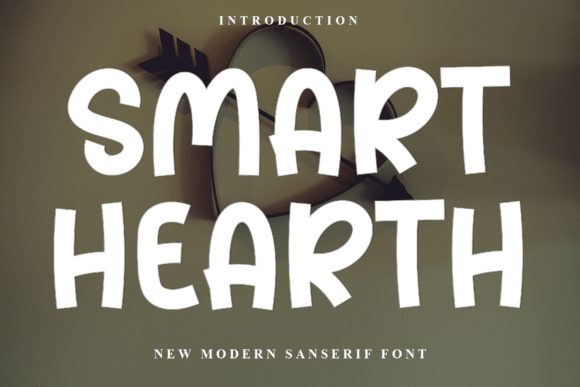 Smart Hearth Typeface for Festive Branding