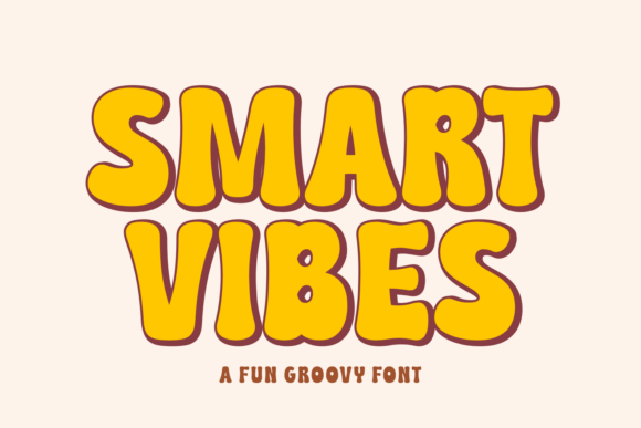 Smart Vibes: A Retro Display Font for Web Design