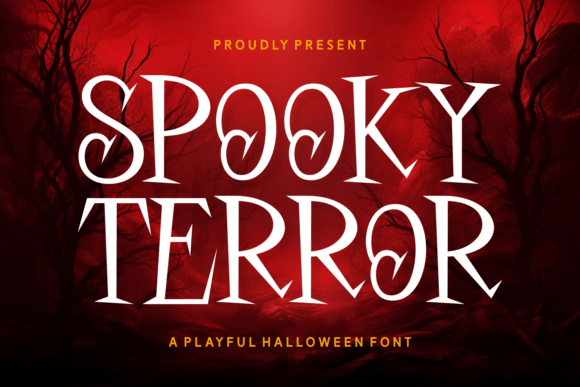 Spooky Terror: A Display Font for Halloween Stories