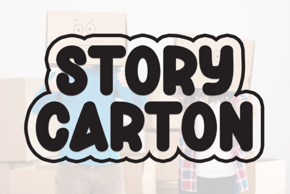 Story Carton: The Handwritten Display Font for Branding