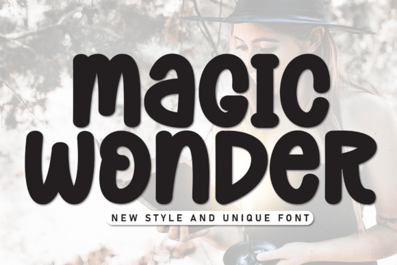 Transform Your Brand with the Magic Wonder Typeface