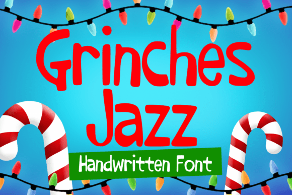 Using Grinches Jazz Font for Festive Branding